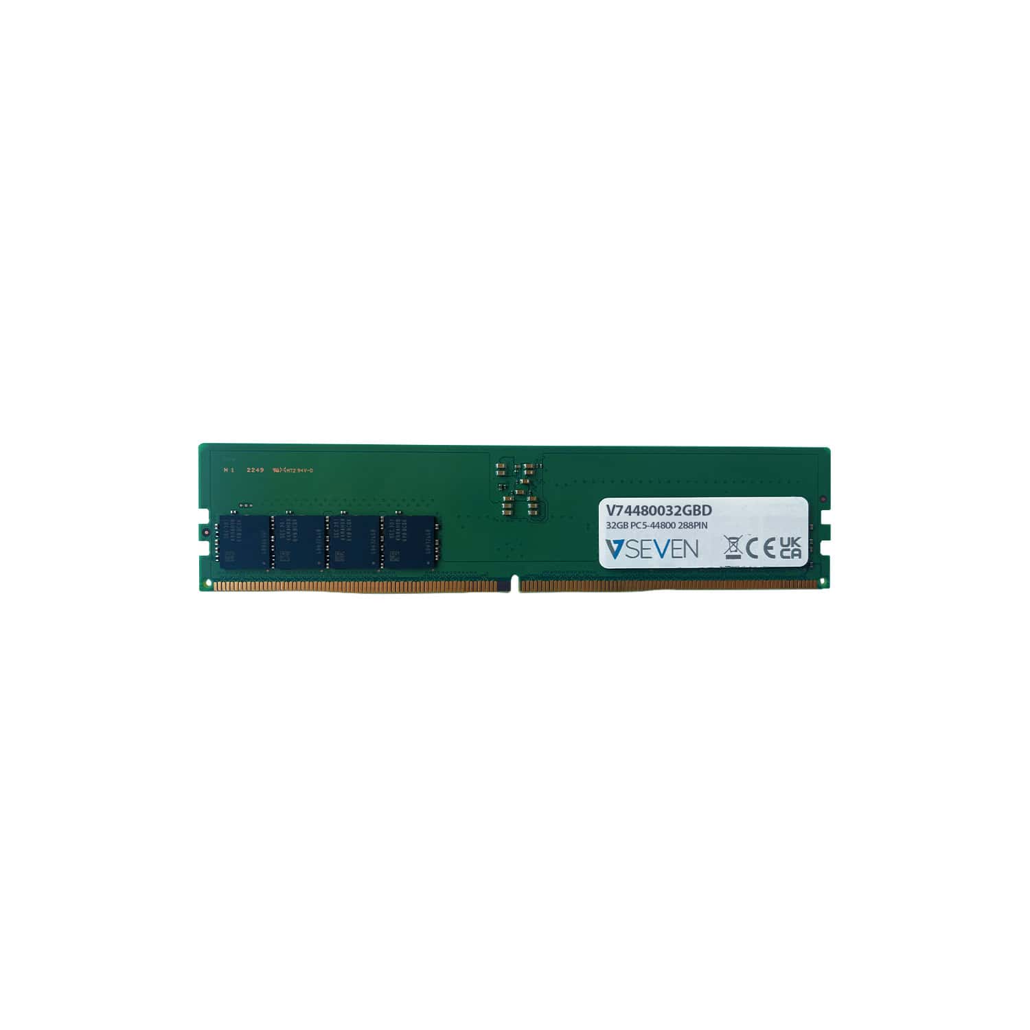 V7 V74480032GBD geheugenmodule 32 GB 1 x 32 GB DDR5 288-pin DIMM (V74480032GBD) thumbnail