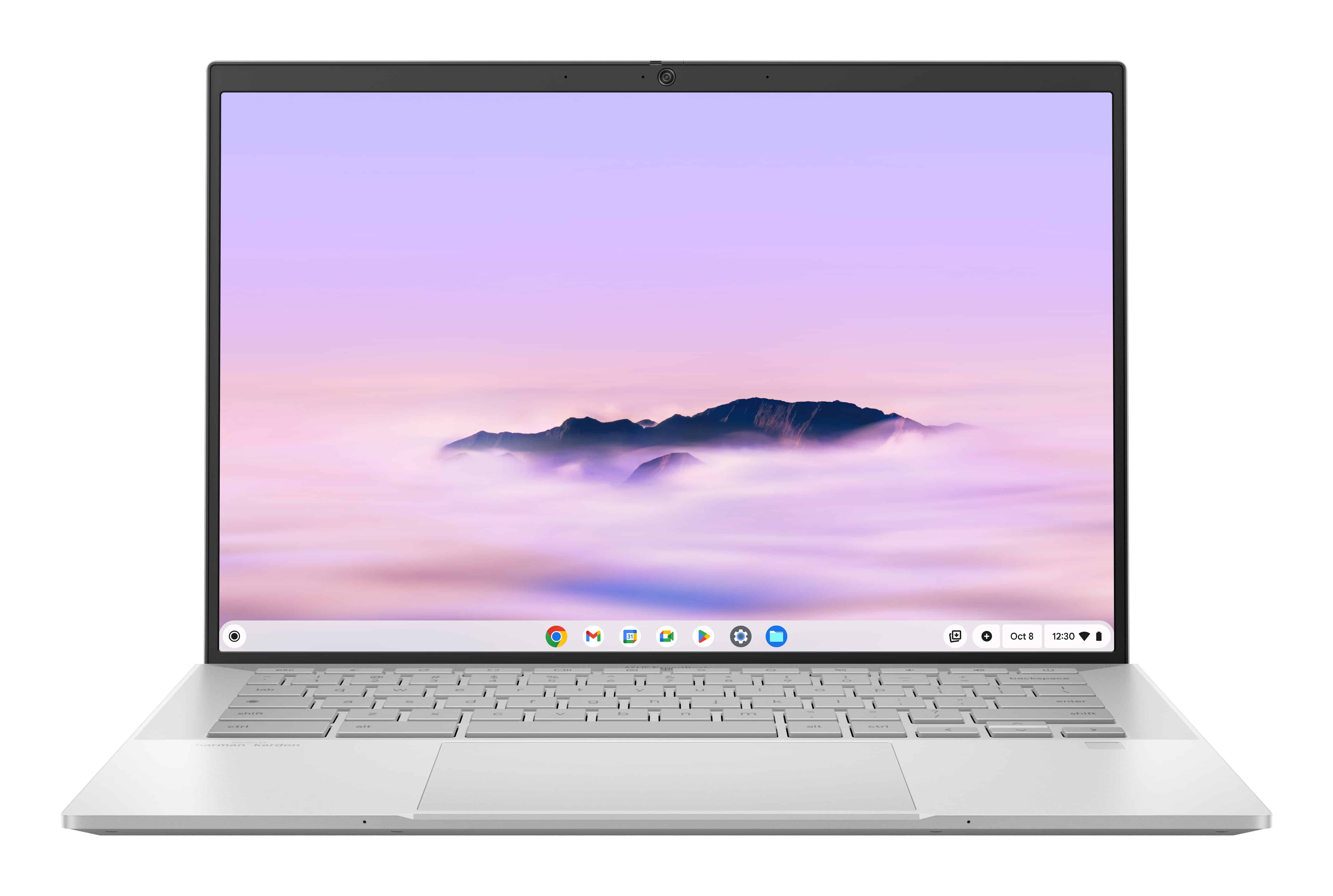 ASUS Chromebook Plus Enterprise CB54 CB5403CMA-QM0919 Intel Core Ultra 5 115U 35,6 cm (14") WQXGA 16 GB LPDDR5x-SDRAM 128 GB SSD Wi-Fi 6E (802.11ax) ChromeOS Belgisch Zilver (90NX0791-M01480) thumbnail