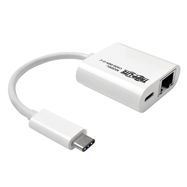 Eaton Tripp Lite Series USB C to Gigabit Ethernet Adapter USB Type C to Gbe 10/100/1000 Network Adapter US (U436-06N-GB) thumbnail
