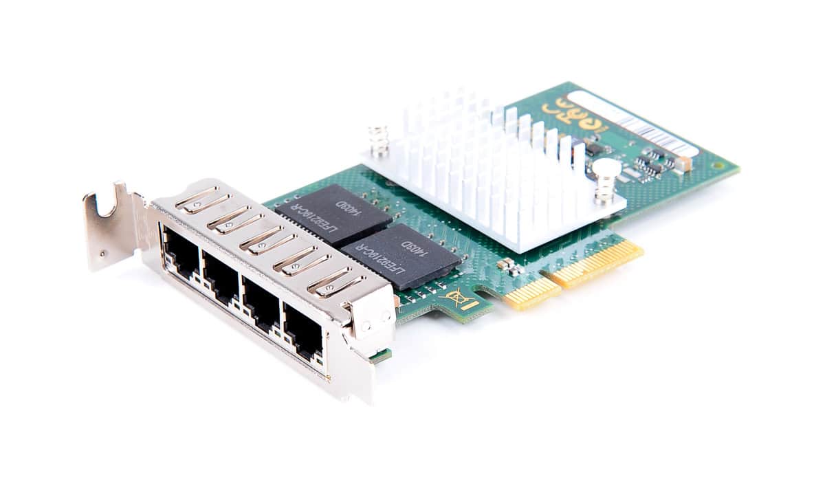 FUJITSU QUAD-PORT PCIE LAN NETWORK ADAPTER CARD - LPB (D3045-A11-LP) thumbnail