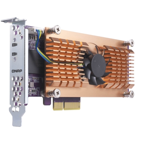QNAP QM2-2P interfacekaart/-adapter Intern PCIe (QM2-2P) thumbnail