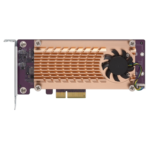 QNAP QM2 interfacekaart/-adapter Intern M.2 (QM2-2P-244A) thumbnail