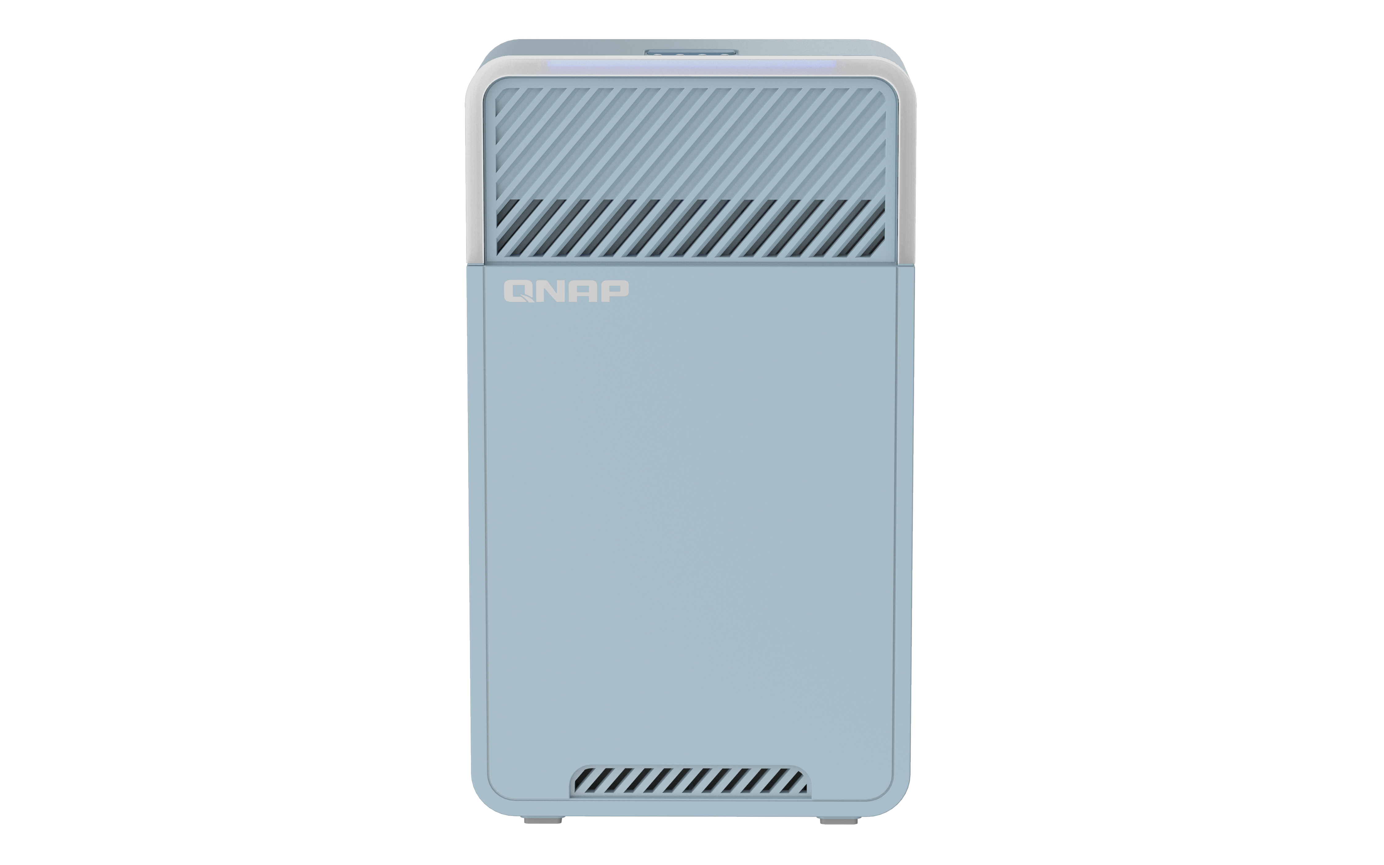 QNAP QMiro-201W draadloze router Gigabit Ethernet Dual-band (2.4 GHz / 5 GHz) Blauw (QMIRO-201W) thumbnail