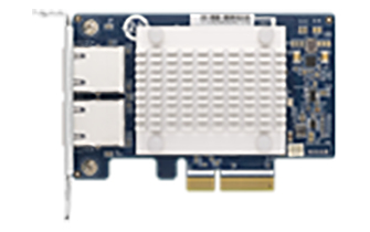 QNAP QXG-5G2T-111C netwerkkaart Intern Ethernet 5000 Mbit/s (QXG-5G2T-111C) thumbnail