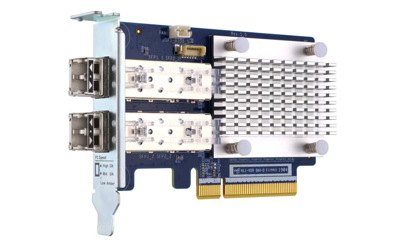 QNAP QXP-16G2FC netwerkkaart Intern Fiber 14025 Mbit/s (QXP-16G2FC) thumbnail