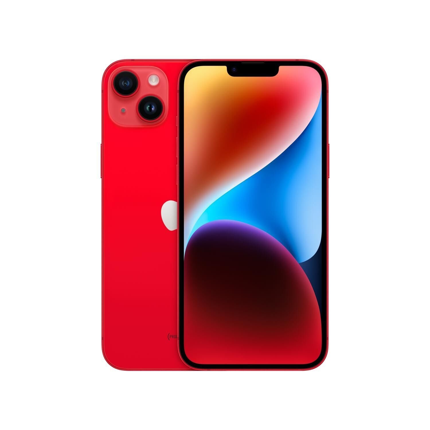 Apple iPhone 14 Plus - PRODUCT RED - 5G Smartphone (MQ573ZD/A) thumbnail