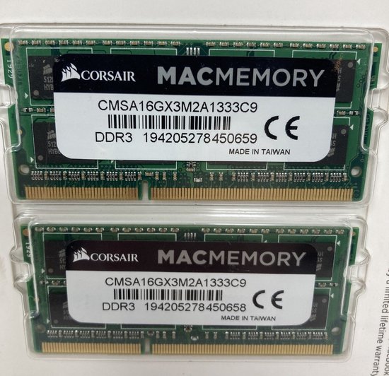 CoreParts 16GB Memory Module (KVR16S11K2/16) (MMKN051-16GB) thumbnail