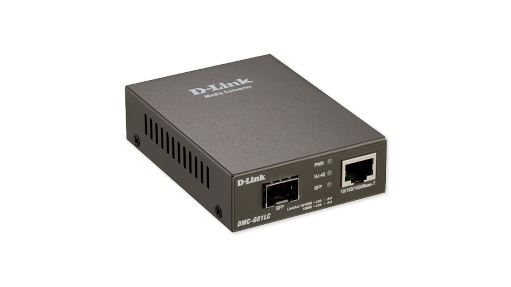 D-Link DMC-G01LC netwerk media converter 1000 Mbit/s Grijs (DMC-G01LC) thumbnail
