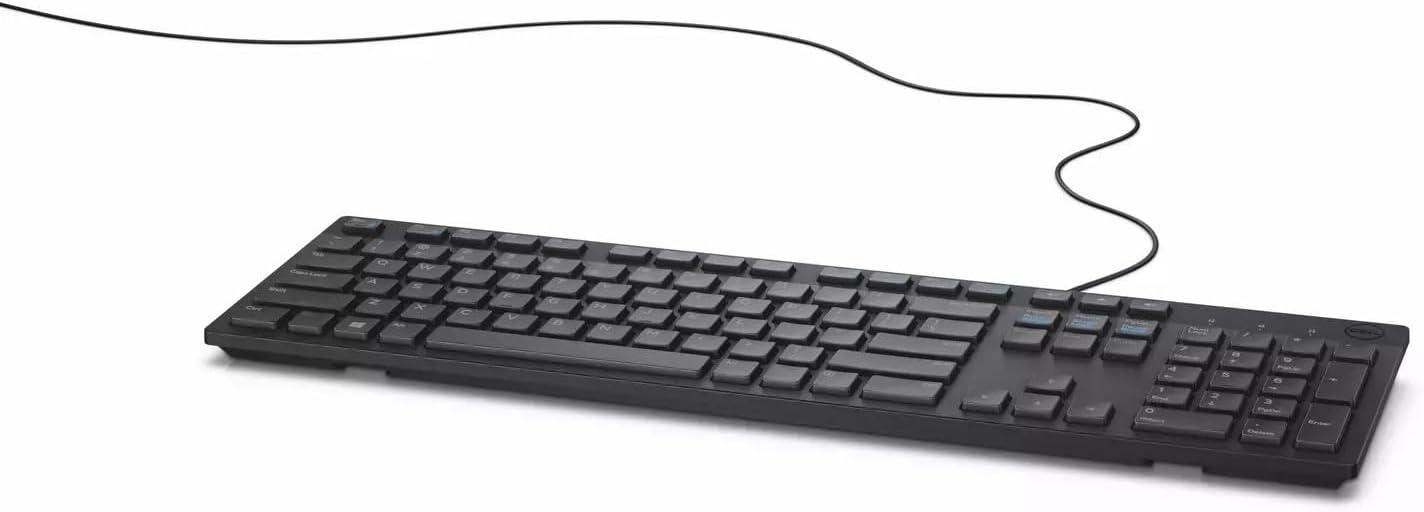 Dell KB216 - tastatur - engelsk - sort (739P7) thumbnail