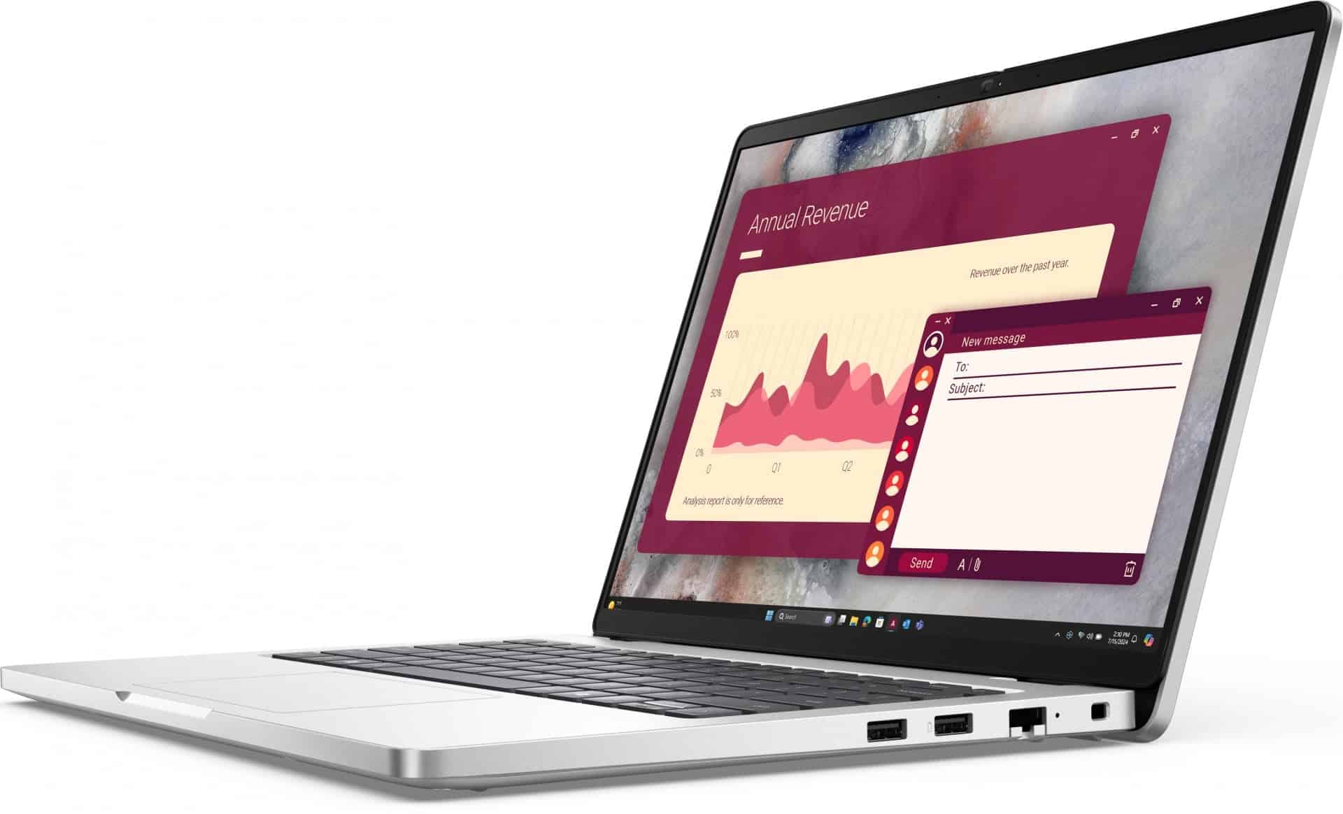 DELL Pro 14 PC14250 14inch FHD+ Ultra 5 235U vPro 16GB 512GB SSD FPR (keyboard PL/US Int backlit) W11P 3YPS Platinum (BTO106_PC14250_EMEA) thumbnail