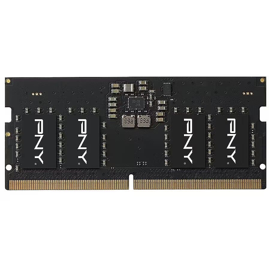 PNY Computer-Speicher PNY Performance RAM-Modul 16GB DDR5 SODIMM 5600MHZ (MN16GSD55600-BLK) (MN16GSD55600-BLK) (MN16GSD55600-BLK) thumbnail