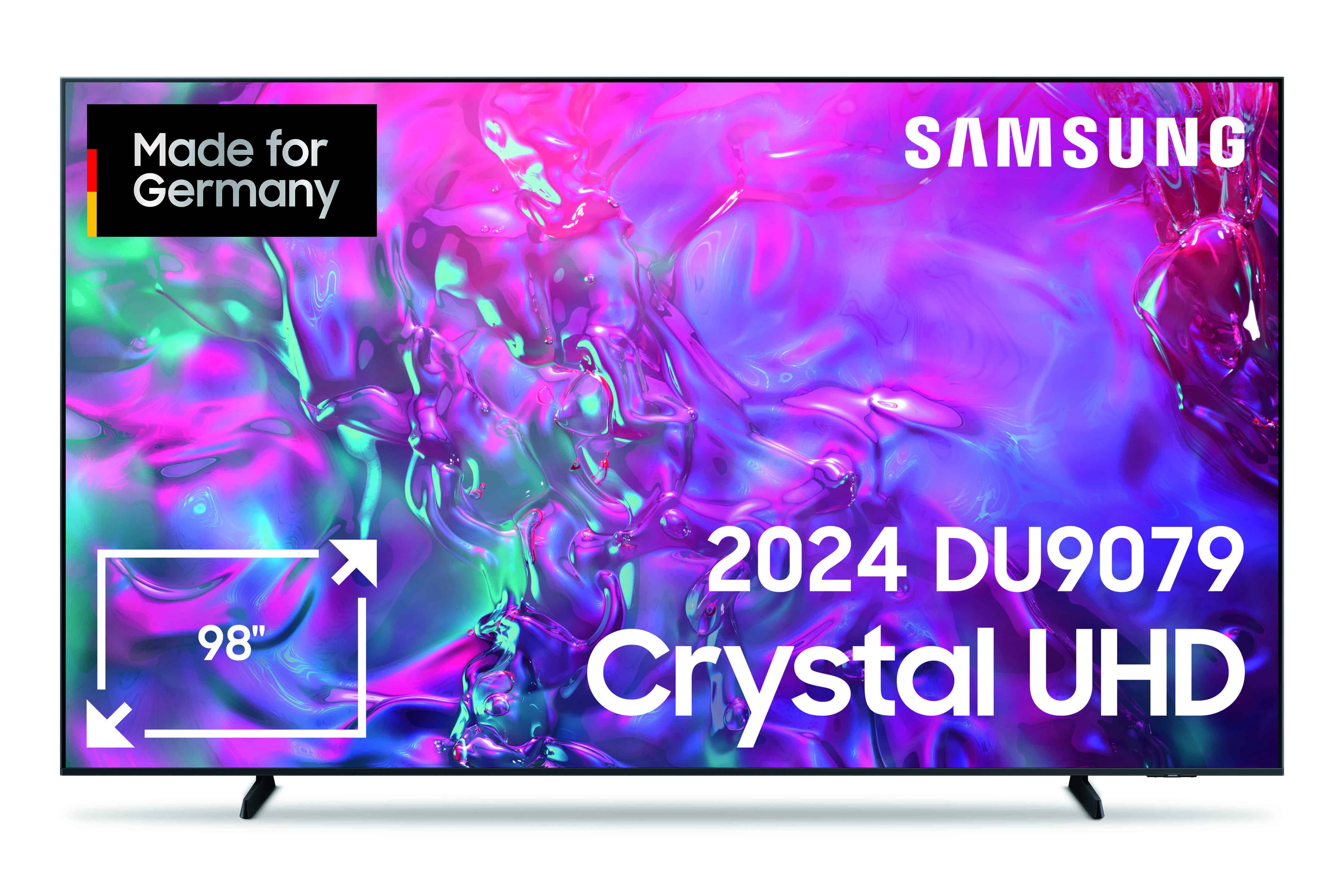 Samsung GU98DU9079U 2,49 m (98") 4K Ultra HD Smart TV Wifi Zwart (GU98DU9079UXZG) thumbnail