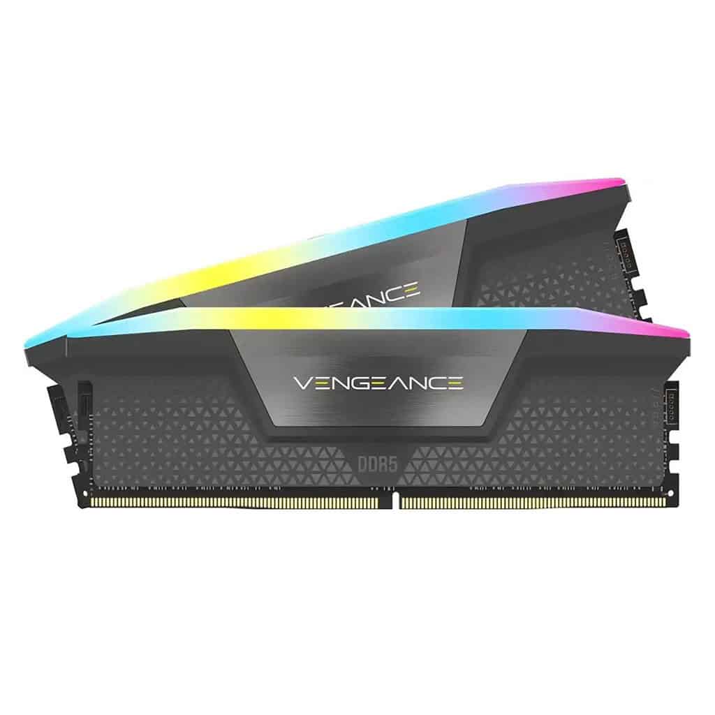 Corsair VENGEANCE RGB DDR5 5200MT/s 16GB - Grey DIMM / 2x8GB / DDR5 / 1.25V / AMD EXPO & Intel XMP (CMH16GX5M2B5200Z40) thumbnail