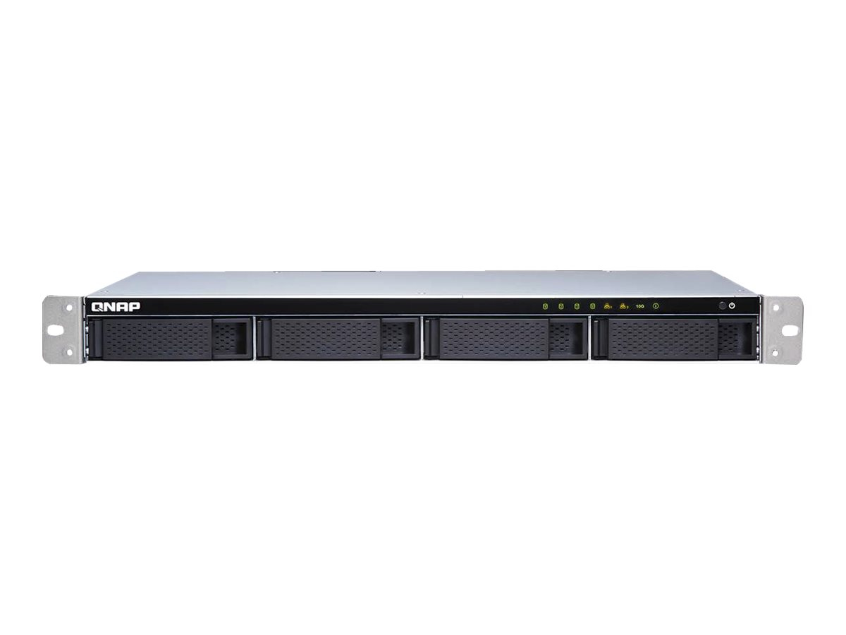 QNAP TS-431XeU NAS Rack (1U) Ethernet LAN Zwart, Roestvrijstaal Alpine AL-314 (TS-431XEU-2G) thumbnail