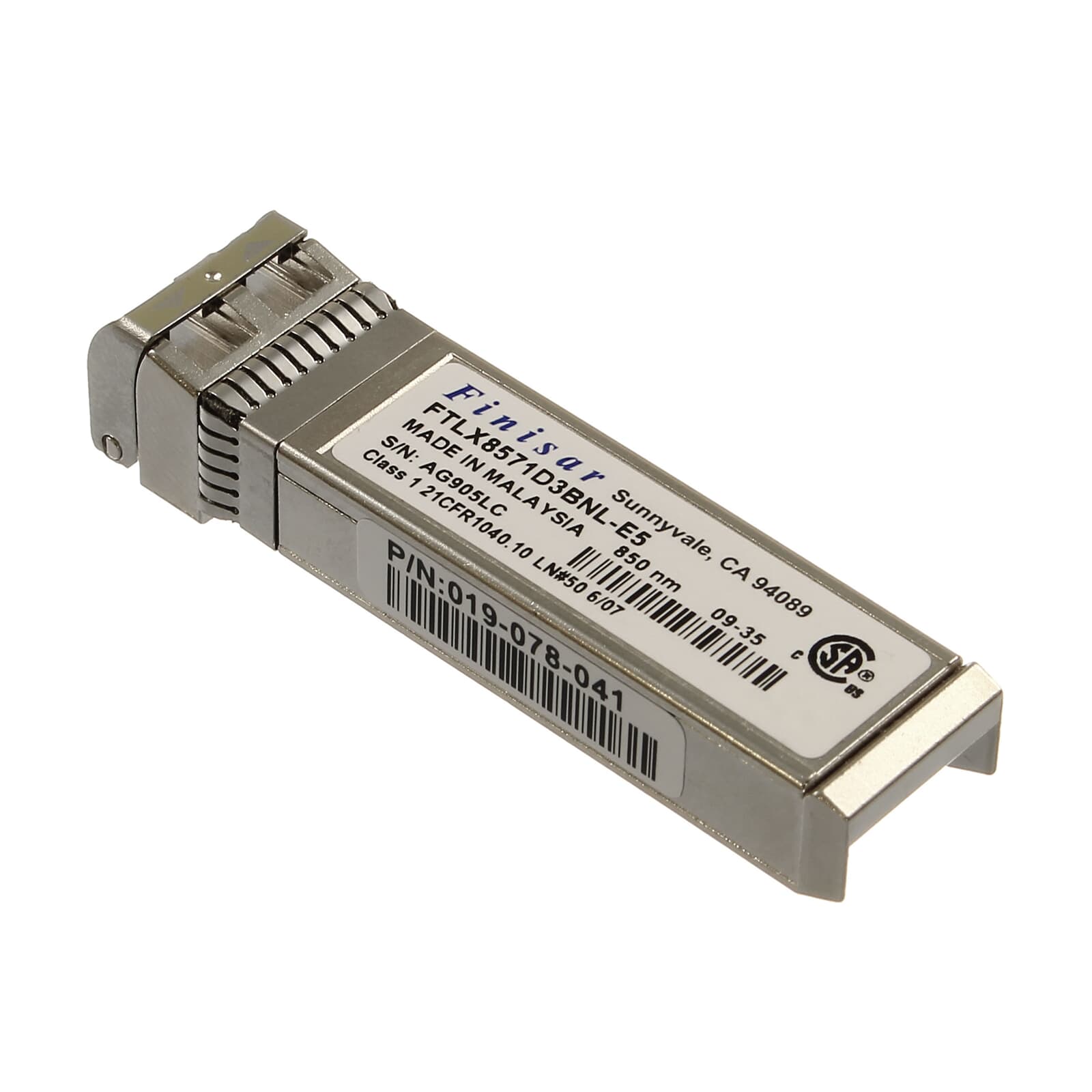 EMC SFP+ SR 850MM 300M SR (019-078-041) thumbnail