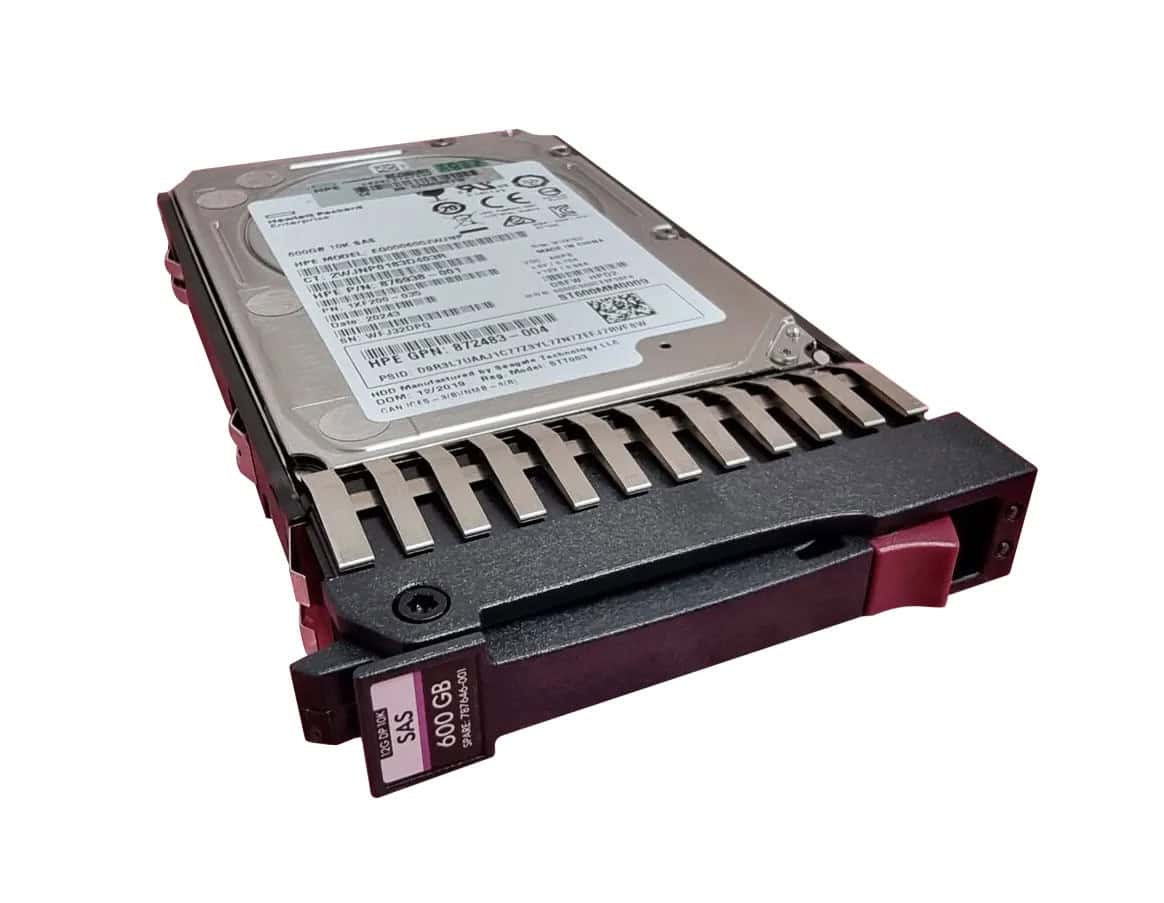 HPE Hard Disk Enterprise 600GB 2.5 Serial Attached SCSI 3 10000rpm (RFB-781516-B21) thumbnail