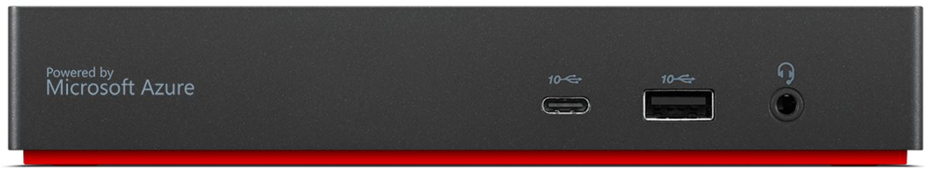 Lenovo 40B20135DK laptop dock & poortreplicator Bedraad USB 3.2 Gen 1 (3.1 Gen 1) Type-C Zwart (40B20135DK) thumbnail