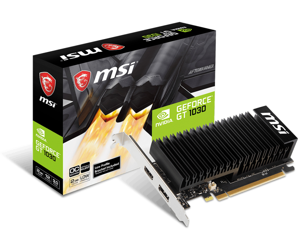 MSI GeForce GT 1030 2GHD4 LP OC (GT 1030 2GHD4 LP OC) thumbnail