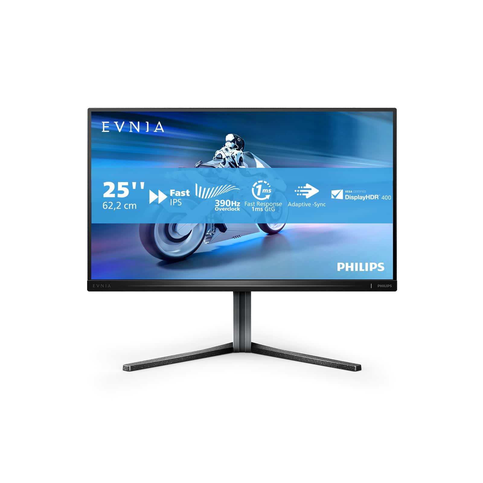 Philips Evnia 5000 25M2N5200U/00 computer monitor 62,2 cm (24.5") 1920 x 1080 Pixels Full HD LCD Grijs (25M2N5200U) thumbnail