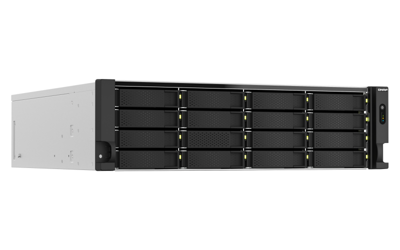 QNAP TS-h2287XU-RP NAS Rack (3U) Ethernet LAN Zwart, Wit E-2336 (TS-H2287XU-RP-E2336-32G) thumbnail