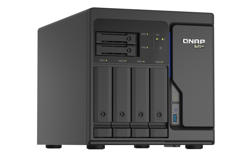 QNAP TS-h686 NAS Tower Ethernet LAN Zwart D-1602 (TS-H686-D1602-8G) thumbnail