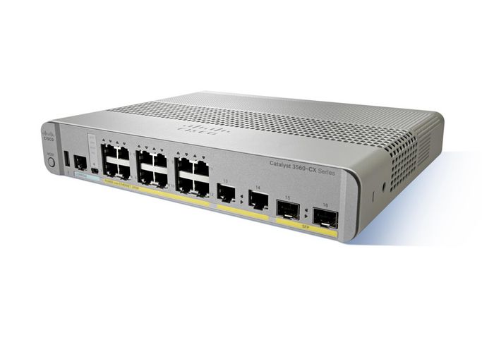 Cisco Switch/Cat 3560-CX 8p PoE (WS-C3560CX-8PC-S-RFB) thumbnail