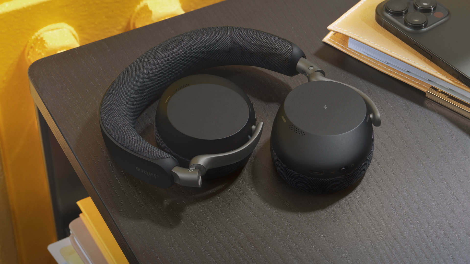 Jabra Evolve3 75 Headset Hoofdband USB Type-A Bluetooth Zwart (37599-999-989) thumbnail
