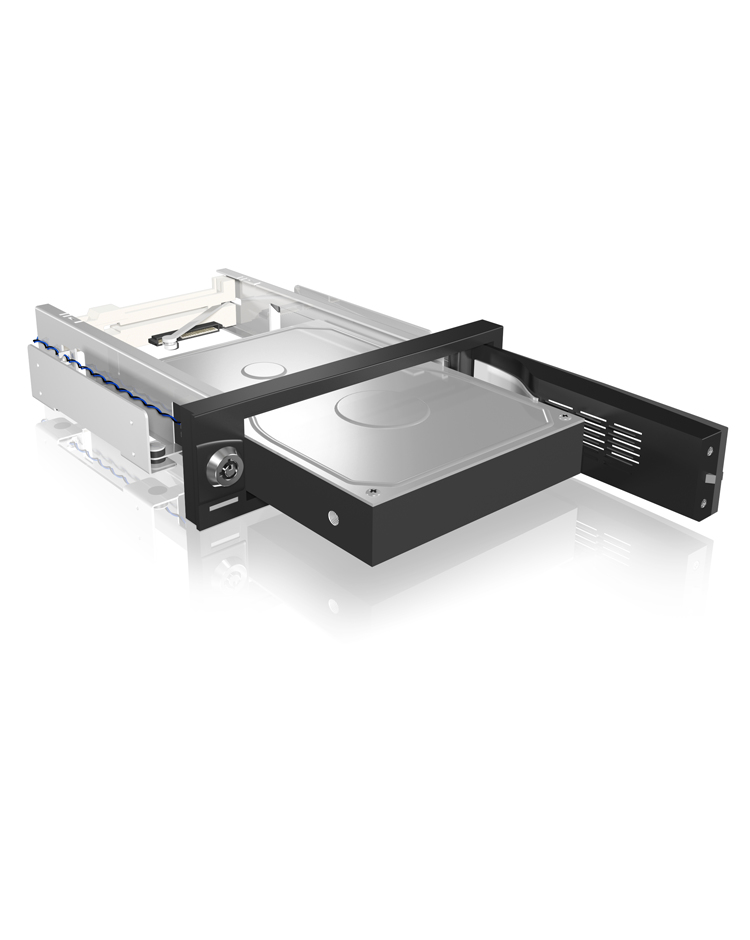ICY BOX IB-168SK-B 13,3 cm (5.25) Carrierpaneel Zwart (IB-168SK-B) thumbnail