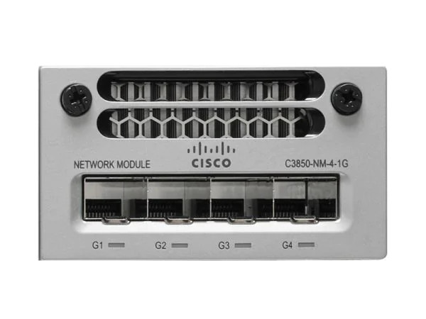 Cisco Catalyst 3850 4 x 1GE Network (C3850-NM-4-1G-RFB) thumbnail