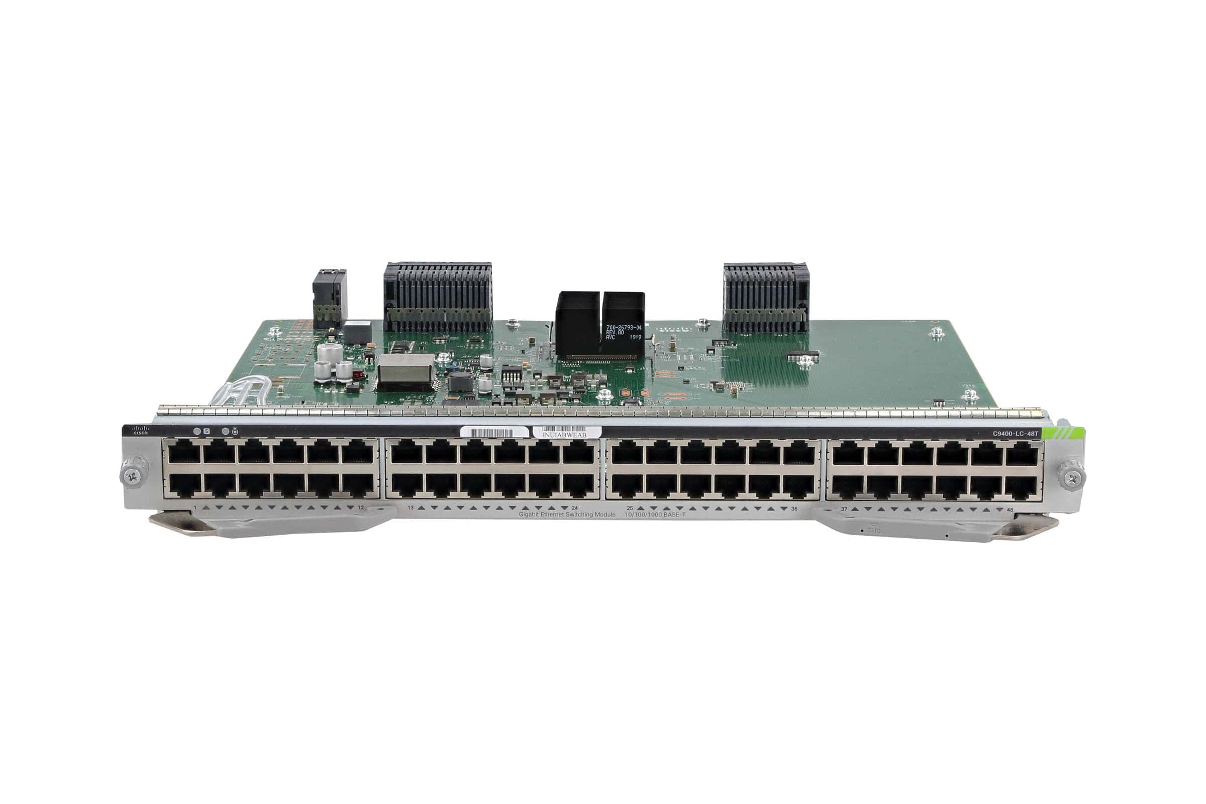 Cisco Catalyst 9400 Series 48-Port (C9400-LC-48U-RFB) thumbnail