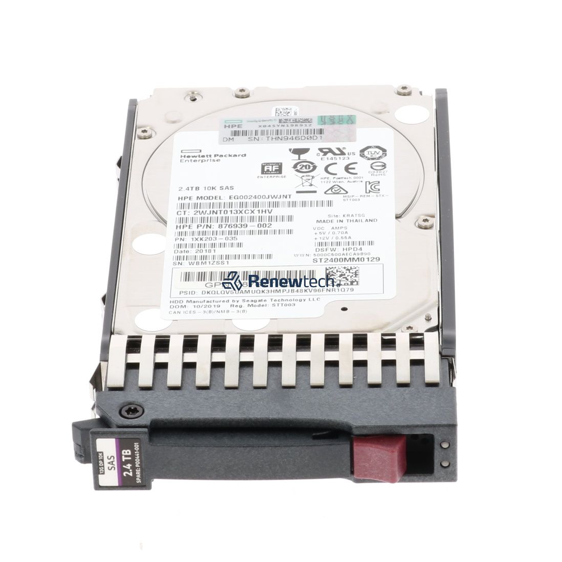 HP 2.4TB SAS 12G (EG002400JWJNT-RFB) thumbnail