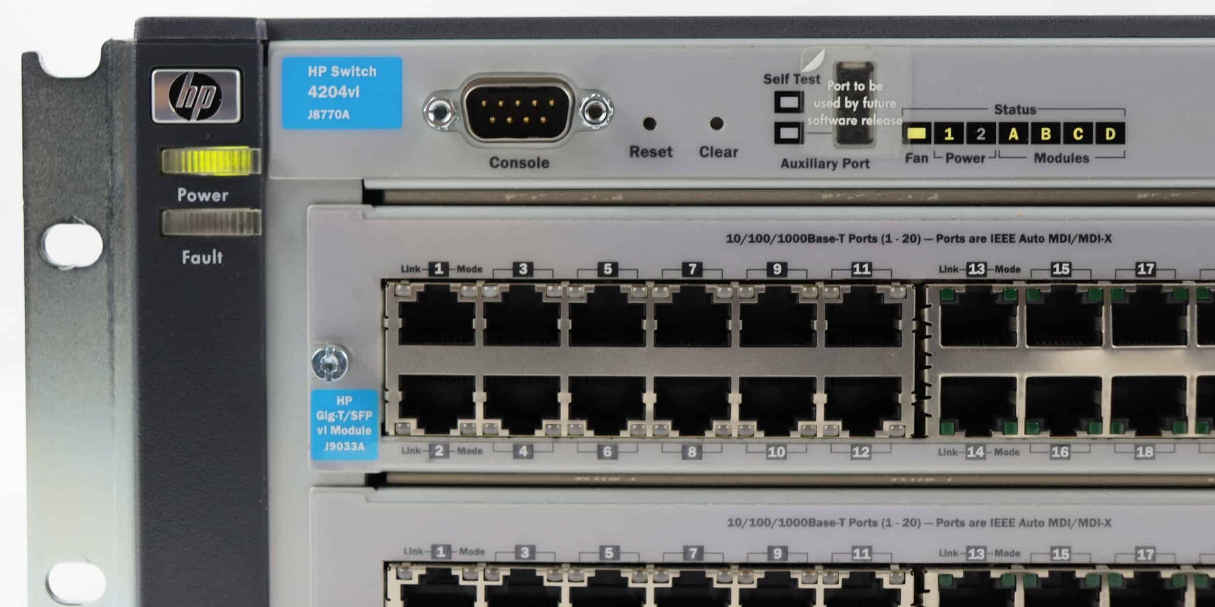 HP Network Switch Module (J8776A-RFB) thumbnail