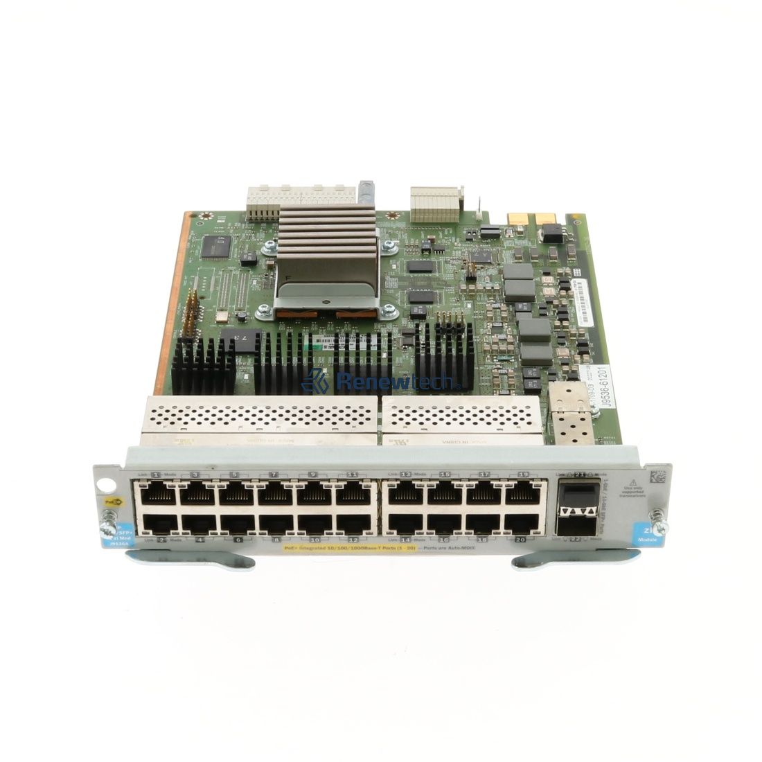 HP 0P GT PoE+ / 2P SFP+ v2 zl Mod (J9536A-RFB) thumbnail