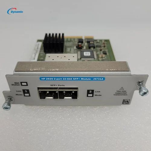 HP 2920 2-Port 10GbE SFP+ Module (J9731A-RFB) thumbnail