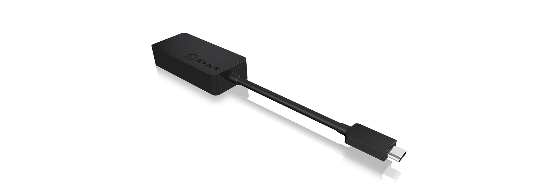ICY BOX IB-AC534-C USB grafische adapter 4096 x 2160 Pixels Zwart (IB-AC534-C) thumbnail