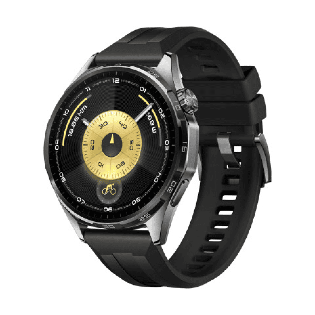 Huawei WATCH GT6 41mm (Konsu-B19F),Black Fluoroelastomer Strap (40-61-7595) thumbnail