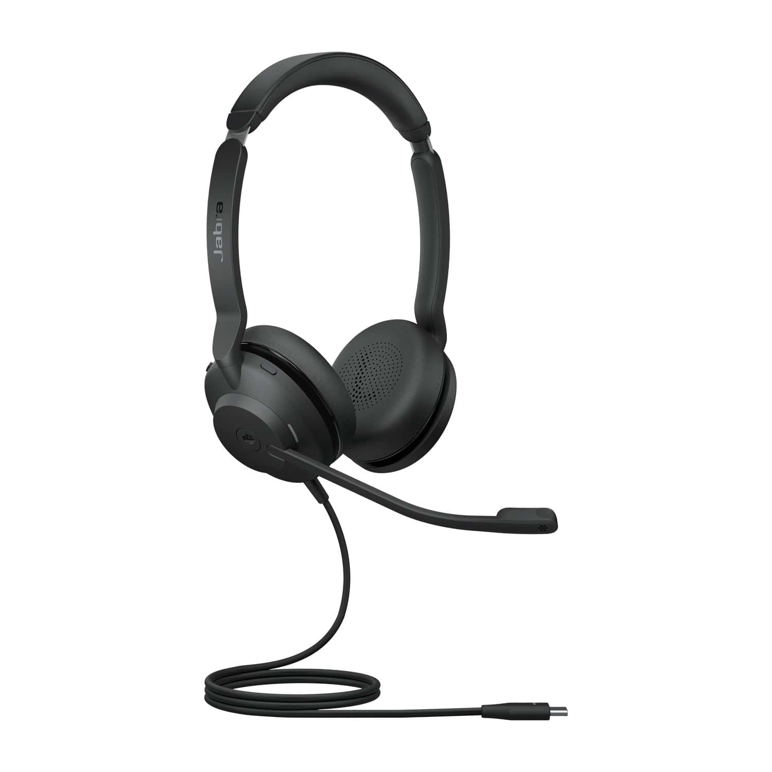 Jabra Evolve2 30 SE Headset Bedraad Hoofdband Kantoor/callcenter USB Type-C Zwart (23189-999-879) thumbnail