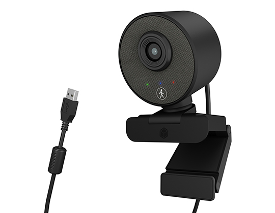 ICY BOX IB-CAM501-HD webcam 1920 x 1080 Pixels USB 2.0 Zwart (IB-CAM501-HD) thumbnail