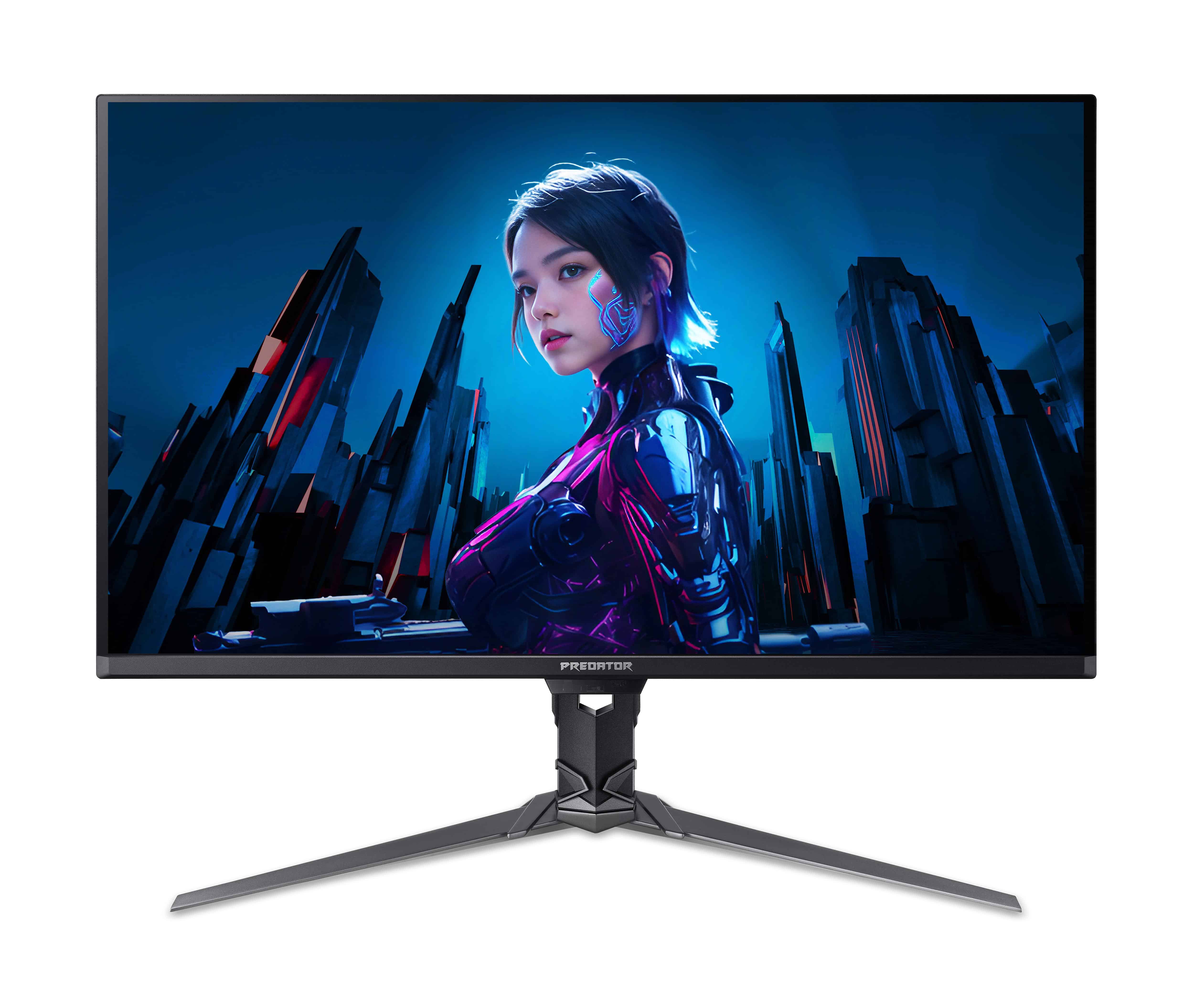 Acer Predator X32X5bmiiphuzx computer monitor 80 cm (31.5") 3840 x 2160 Pixels 4K Ultra HD QD-OLED Touchscreen Zwart (UM.JXXEE.501) thumbnail