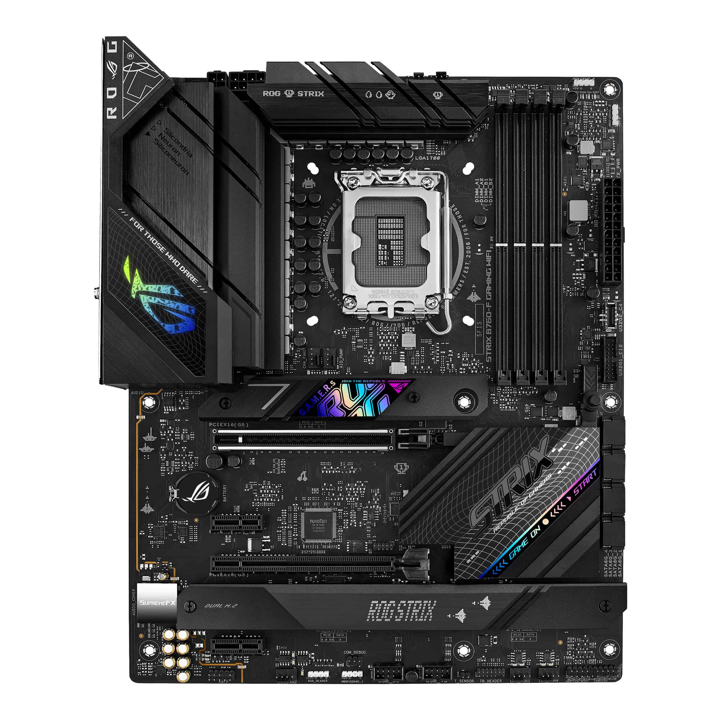 ASUS ROG STRIX B760-F GAMING WIFI Intel B760 LGA 1700 ATX (STRIXB760-FGAMINGWIF) thumbnail