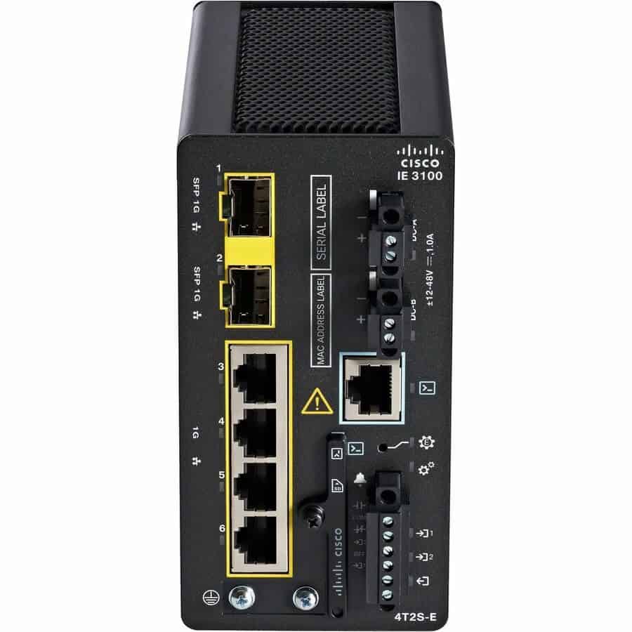 Cisco IE3100 W/4GE COPPER 2GE SFP (IE-3100-4T2S-E) thumbnail