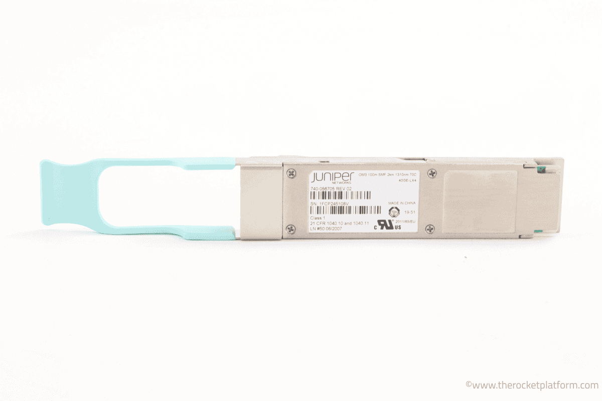 Juniper Networks - QSFP+-Transceivermodul - 40 Gigabit LAN - 40GBase-LX4 - LC Multi-Mode - bis zu 150 m - 1271 nm / 1291 nm / 13 (JNP-QSFP-40G-LX4) thumbnail