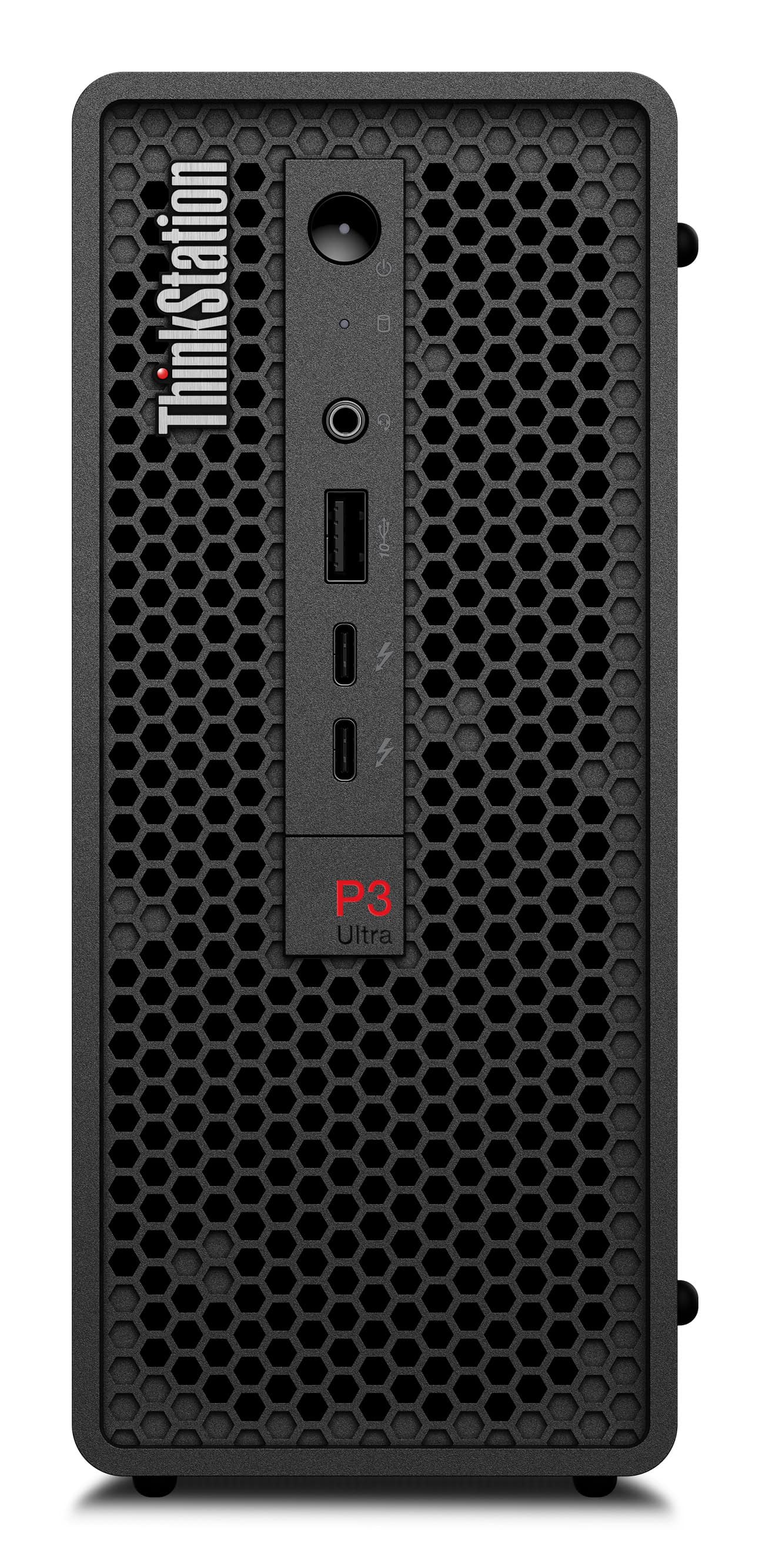 Lenovo ThinkStation P3 Ultra SFF Intel® Core™ i7 i7-14700 32 GB DDR5-SDRAM 512 GB SSD Windows 11 Pro USFF Workstation Zwart (30HA00BHGE) thumbnail