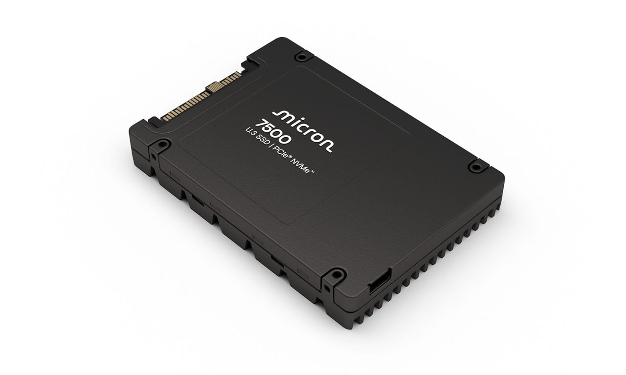 Micron SSD Micron 7500 MAX 1.6TB NVMe PCIe 4.0 U.3 (15mm) (DWPD 3) TCG | MTFDKCC1T6TGQ-1BK1DABYYR (MTFDKCC1T6TGQ-1BK1DABYYR) thumbnail