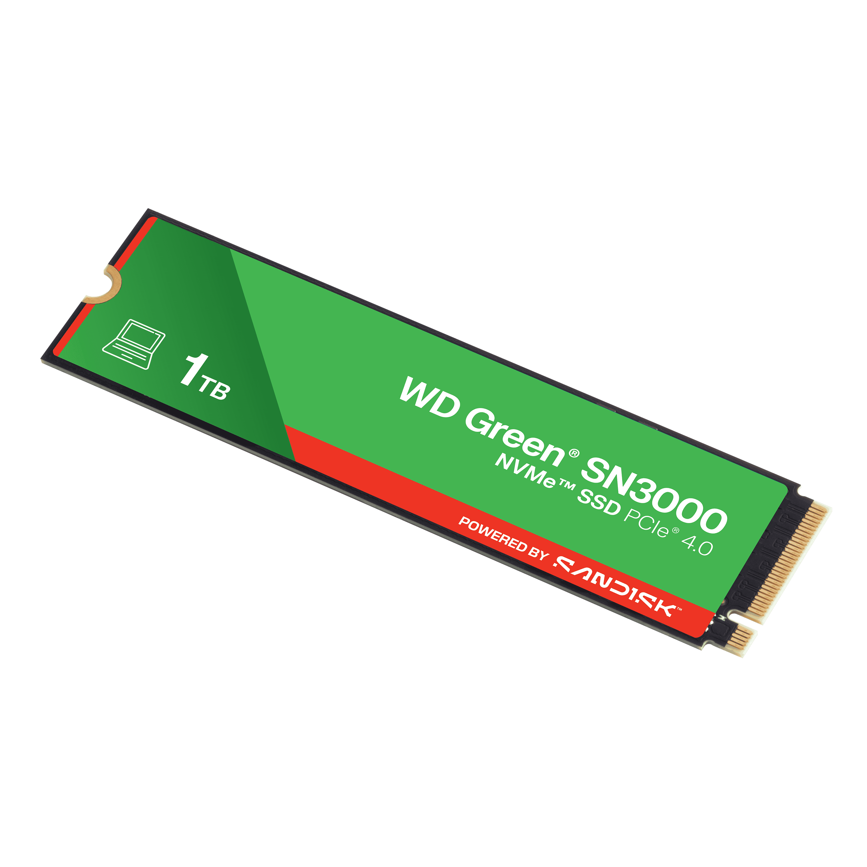 Sandisk WD Green SN3000 NVMe SSD - 1 TB (WDS100T4G0E) thumbnail
