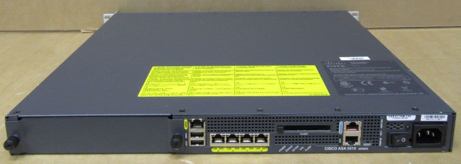 Cisco ASA 5510 Firewall (ASA5510-K8-RFB) thumbnail