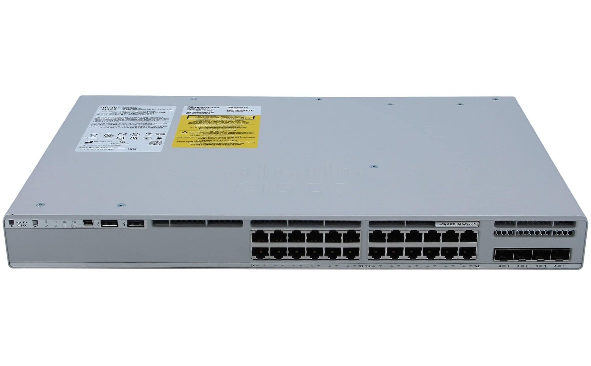 Cisco Catalyst C9200 Managed L3 (C9200-24P-E-RFB) thumbnail