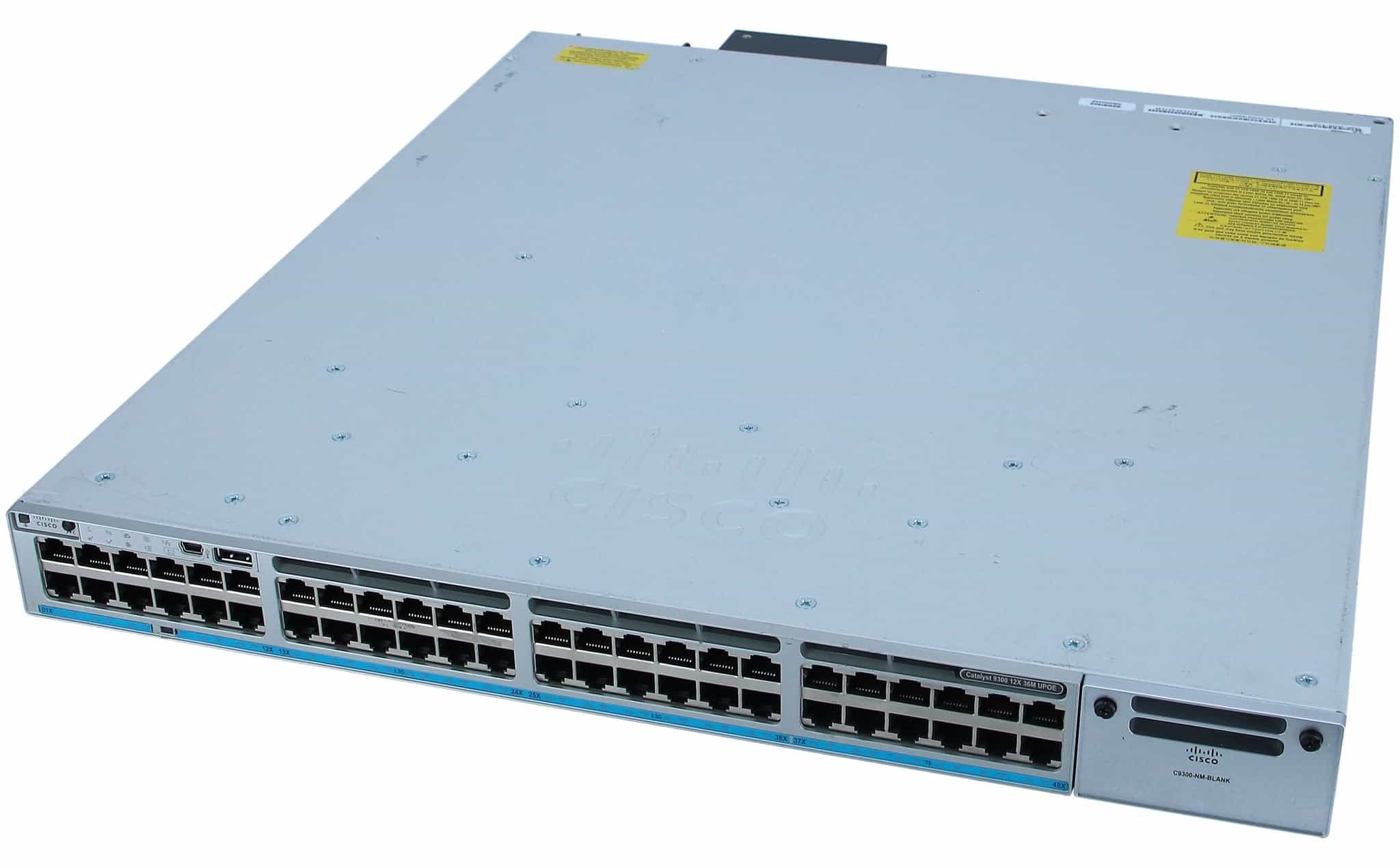 Cisco CATALYST 9300 48-PORT (12 MGIG (C9300-48UXM-A) thumbnail