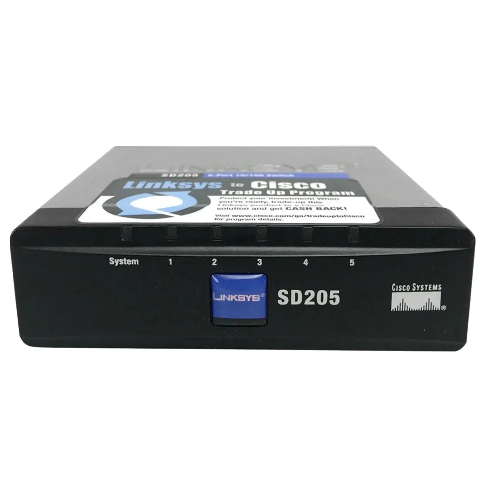 Cisco SD205 5-port 10/100 Switch (SD205-EU-RFB) thumbnail