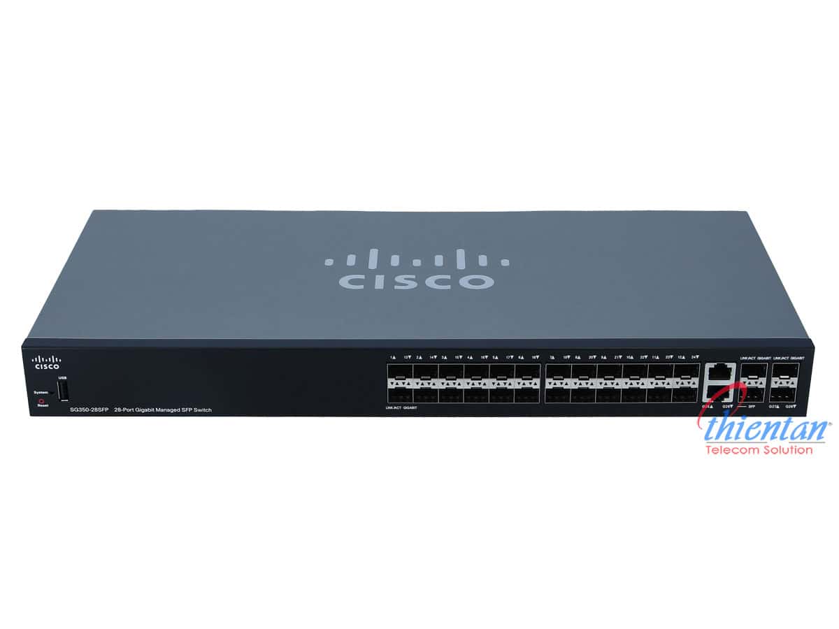 Cisco Sg350-28P Managed L3 Gigabit (SG350-28P-K9-EU-RFB) thumbnail